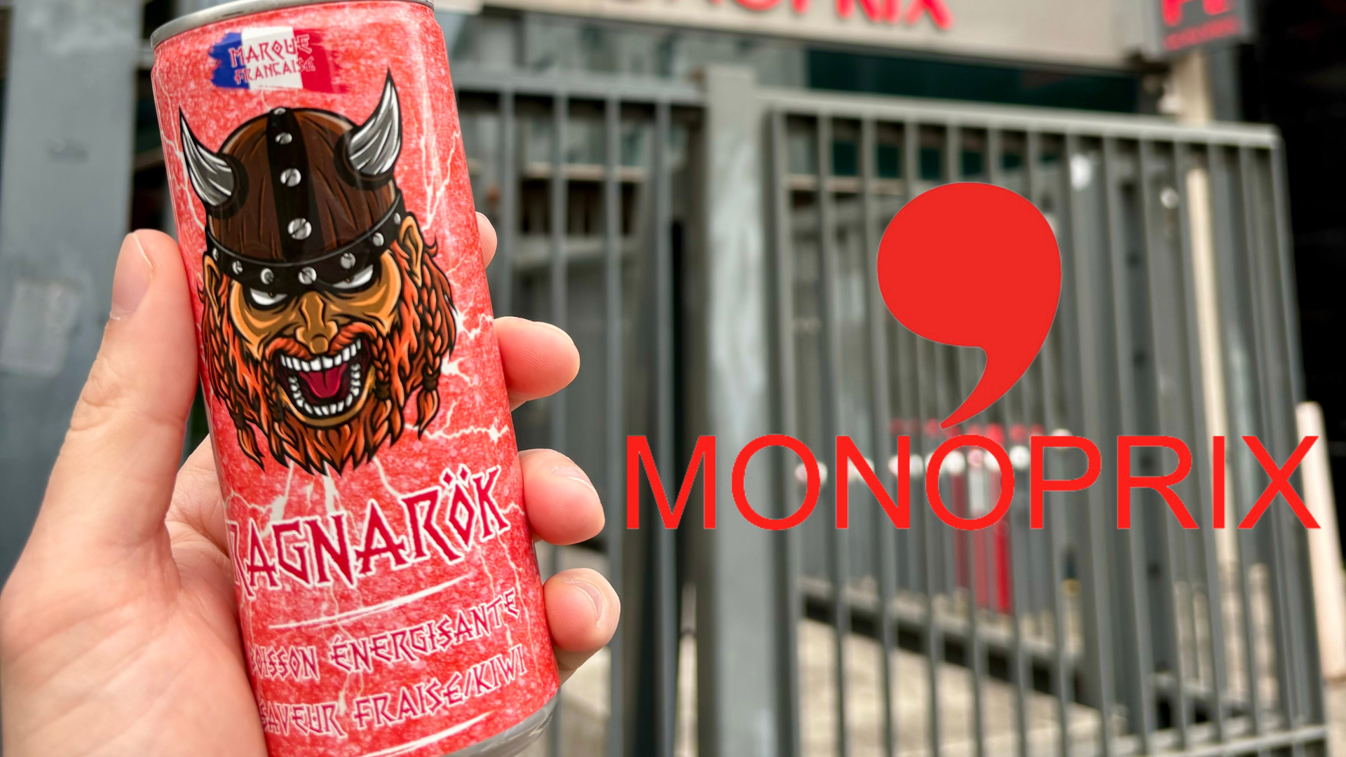Ragnarök Energy Drink Débarque Chez Monoprix !