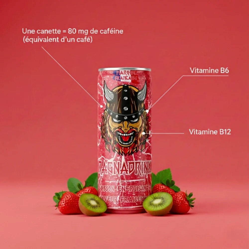 Fraise Kiwi – Canette 250 ml