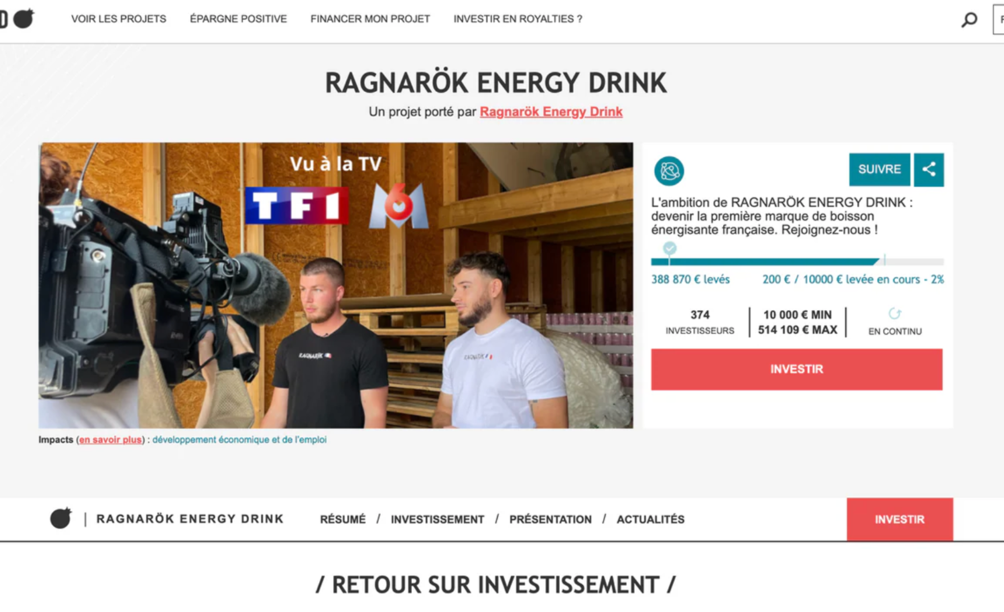 Déjà 388 870 € levés auprès de notre communauté.. et on prolonge jusqu’au 30 juin !