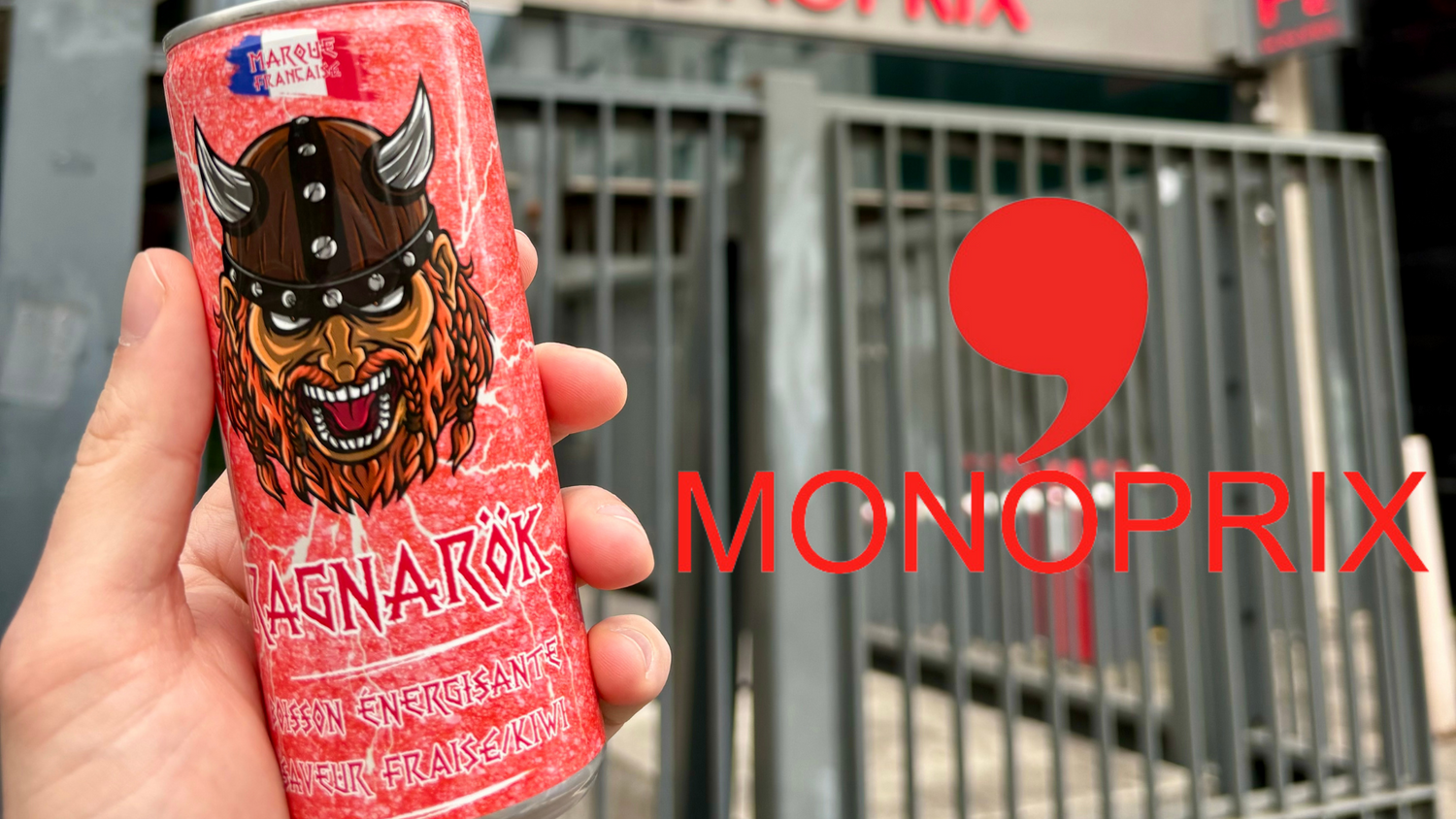 Ragnarök Energy Drink Débarque Chez Monoprix !