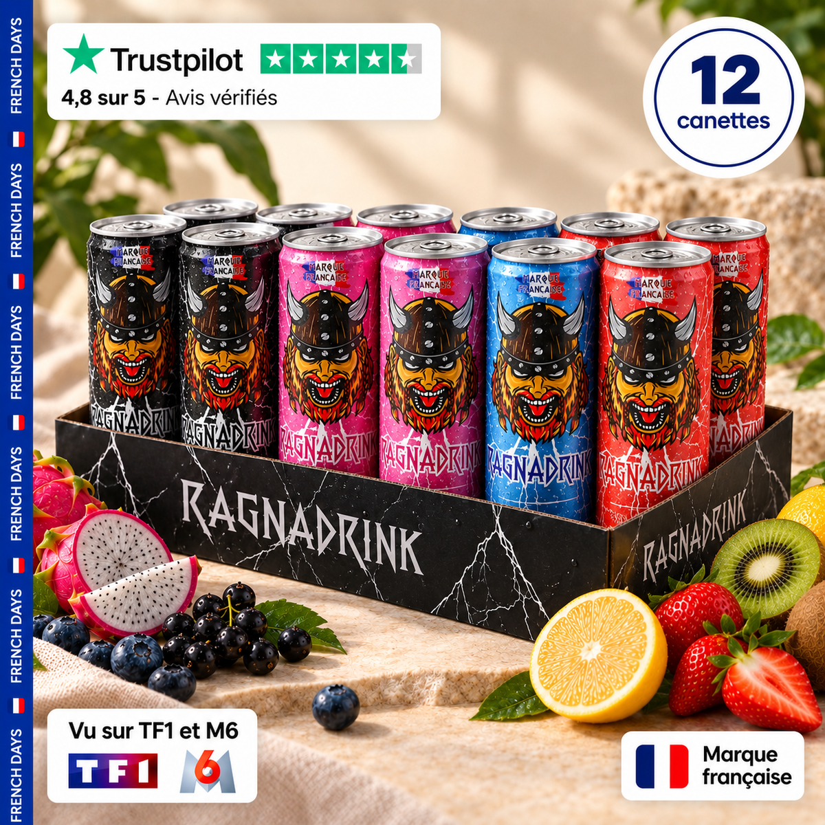 Pack Découverte - x12 canettes 250ml