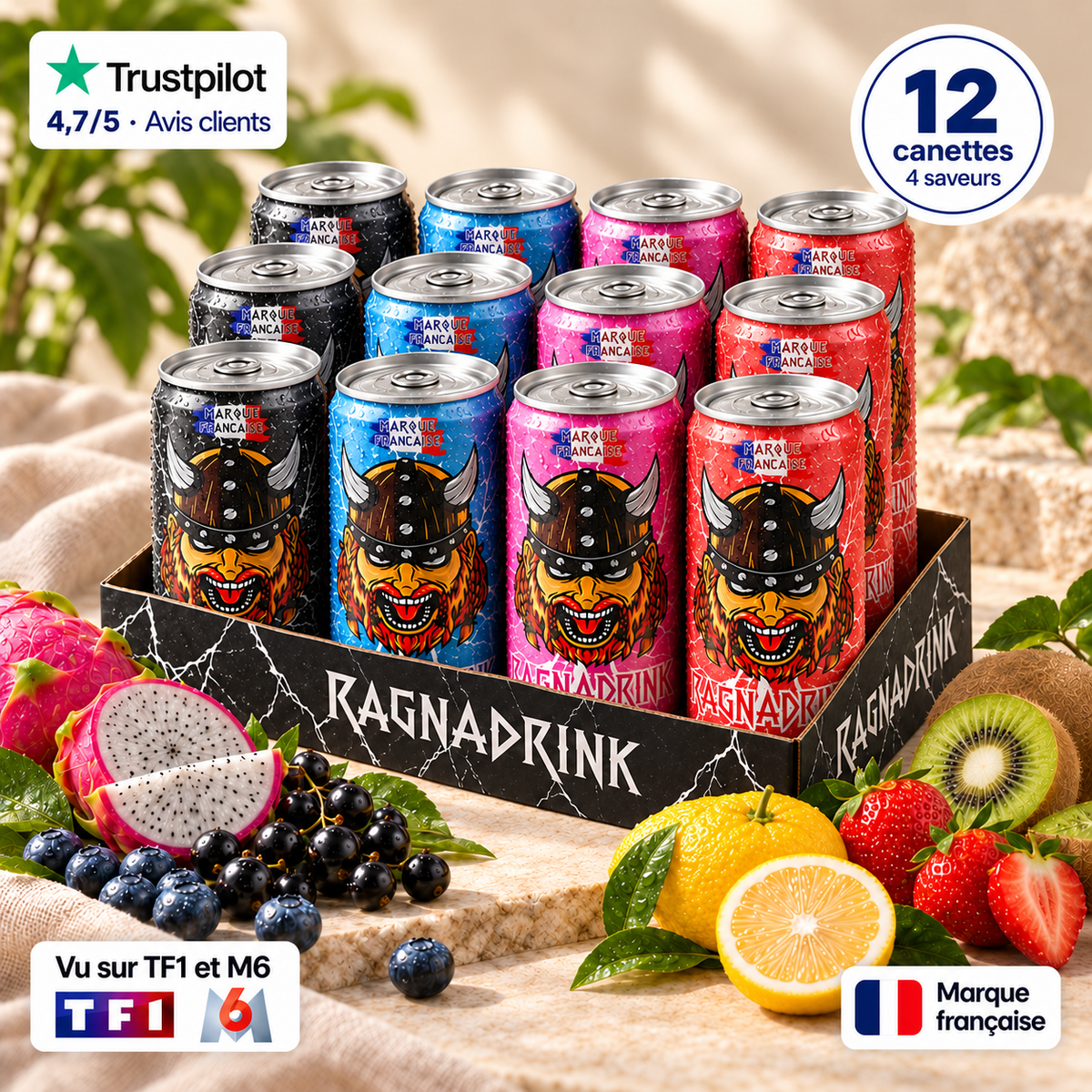 Pack Découverte - x12 canettes 250ml
