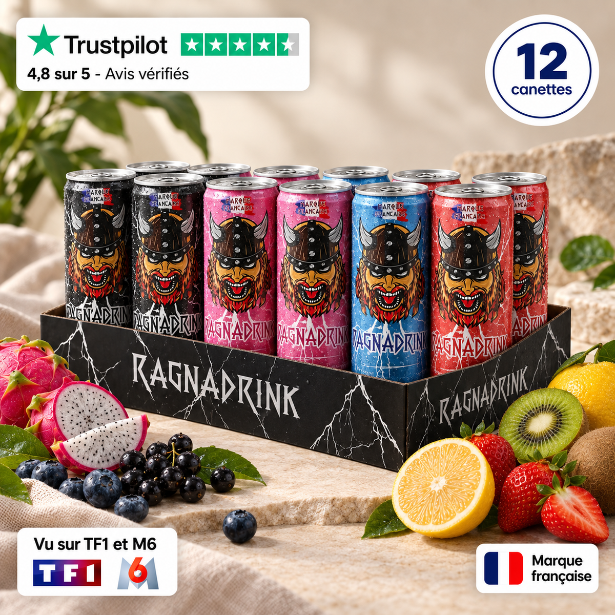 Pack Découverte - x12 canettes 250ml
